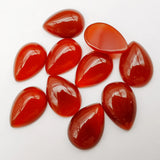 18x13MM Red Carnelian Teardrop Stone Bead for Jewelry Making