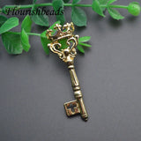 Plating Crown Scepter Charms Pendant for DIY Necklace 10pcs
