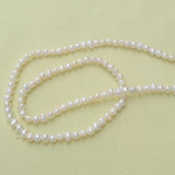 Natural South Sea Baroque Pearl Necklace 3-4mm
