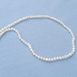 Natural South Sea Baroque Pearl Necklace 3-4mm