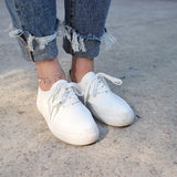 925 Silver Tassel Anklet Double Layer Circular Round Gift