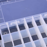 Plastic Jewelry Beads Earring Storage Box Container