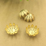 19.5mm Flower Charms Spacer Beads Caps DIY Jewelry Hairpin Findings