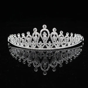 Crystal Wedding Bridal Tiara Crowns for Women Princess Hair Ornament