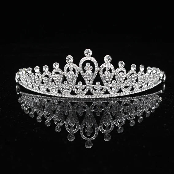 Crystal Wedding Bridal Tiara Crowns for Women Princess Hair Ornament
