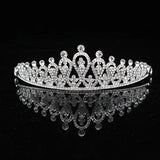 Crystal Wedding Bridal Tiara Crowns for Women Princess Hair Ornament
