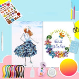 Paper Quilling Kit 45 Colors 900 Strips Quilling Art Tools Supplies Beginners