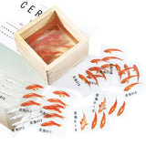 19Pcs 3D Goldfish Duckweed Epoxy Filler DIY Jewelry Resin Painting Material