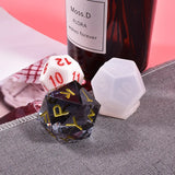 Irregular Dice Epoxy Resin Molds for DIY Game Jewelry Making