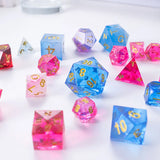 Irregular Dice Epoxy Resin Molds for DIY Game Jewelry Making