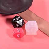 Irregular Dice Epoxy Resin Molds for DIY Game Jewelry Making