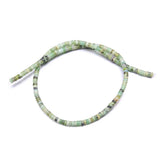 190Pcs Natural Stone Beads Coin Shaped DIY Necklace Bracelet Handiwork Accessory