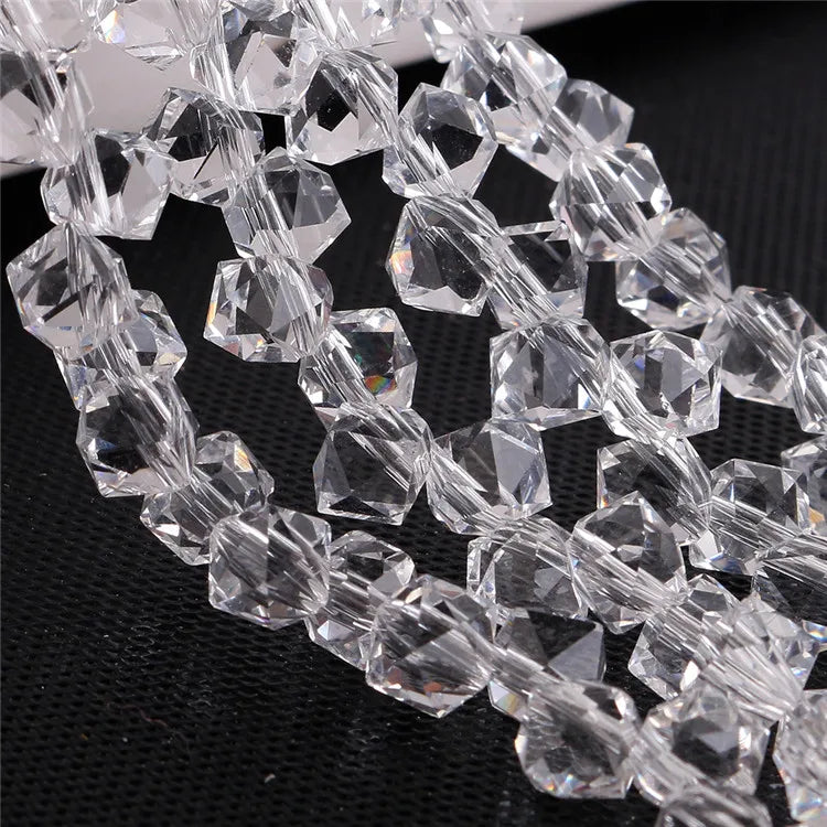 190pcs Czech Glass Beads 4mm Faceted Crystal Pendant DIY Jewelry Making