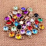 192 Pcs Birthstone Charms Jewelry Making DIY Bracelet Necklace Earrings