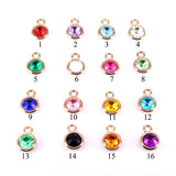 192 Pcs Birthstone Charms Jewelry Making DIY Bracelet Necklace Earrings