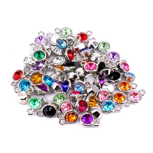 192 Pcs Birthstone Charms for Jewelry Making DIY Bracelet Necklace Earrings