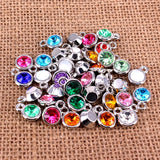 192 Pcs Birthstone Charms for Jewelry Making DIY Bracelet Necklace Earrings