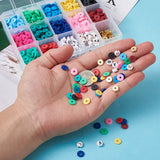 Polymer Clay Heishi Beads 4-8mm DIY Jewelry Making
