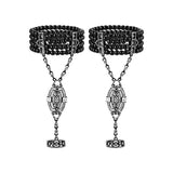 1920s Flapper Bracelet Ring Set Roaring 20s Accessory