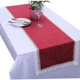 Jute Table Runner Vintage Burlap Rustic Tablecloth Wedding Party Decor