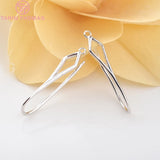 12PCS 25MM 24K Plated Brass Rhombus Earring Hooks