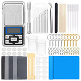 194 Pc Resin Tools Set with Scale, Mat, Bits, Cup, Sandpaper