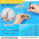 194 Pc Resin Tools Set with Scale, Mat, Bits, Cup, Sandpaper