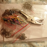 198 PCS Shrinky Art Paper Kit w/ Hole Punch Keychains & Pencils