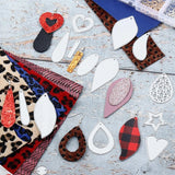 19Pcs Earring Cutting Dies Teardrop Leaf Die-Cut Mold for DIY Earrings