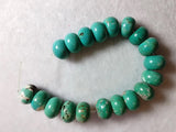 19Pcs Natural Turquoise Jewelry Pendants Chinese