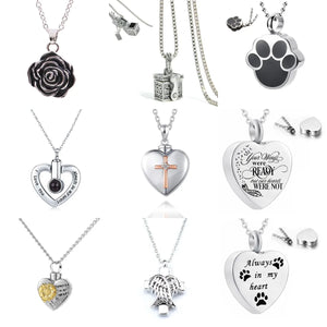 Heart Frame Pendant Necklace Love Heart Charms Floating Locket Necklaces