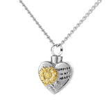 Heart Frame Pendant Necklace Love Heart Charms Floating Locket Necklaces