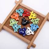 19mm Ceramic Bull Head Beads for Jewelry Making