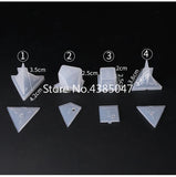 19pcs 3D Dice Series Jewelry Making Tools Number Gamer Silicone UV Resin Molds