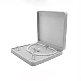 Flannelette Jewelry Box Set - 19x19x3.5cm