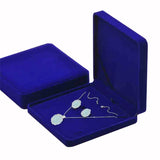 Flannelette Jewelry Box Set - 19x19x3.5cm