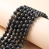 6-10mm Natural Lolite Stone Beads for DIY Jewelry Making