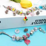 Christmas Gift Bead Charm Set For Bracelet DIY