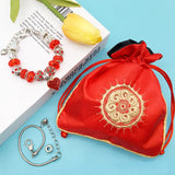 Christmas Gift Bead Charm Set For Bracelet DIY