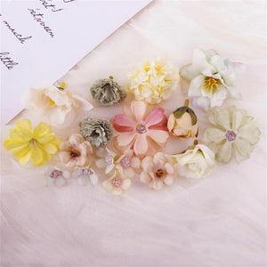 European Artificial Flower Head Home Wedding Decor
