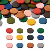 Round Wood Beads Mixed Natural Discs for Jewelry Making
