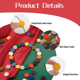 Round Wood Beads Mixed Natural Discs for Jewelry Making