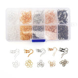 5color Silver K KC Ancient Green Metal Earring Hook/Jump Rings