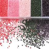 9000Pcs 2mm Czech Glass Seed Beads Set DIY Jewelry Making Bracelet Necklace