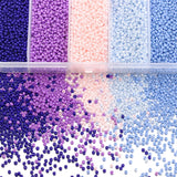 9000Pcs 2mm Czech Glass Seed Beads Set DIY Jewelry Making Bracelet Necklace
