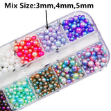 ABS Pearl Mold Filling Tools Multicolored Beads UV Epoxy Resin Mold Filler