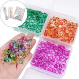 Glass Chips Letter Pearl Beads DIY Jewelry Making Kit