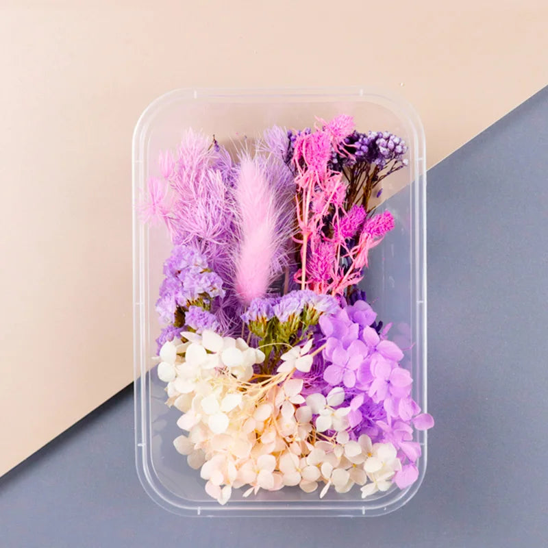 Colorful Dried Flowers for Resin Mold Craft DIY Bouquet Garland Candle Making