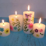 Crystal Epoxy Filler Dry Flower Mixed Nail Stickers Decorations