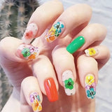 Crystal Epoxy Filler Dry Flower Mixed Nail Stickers Decorations